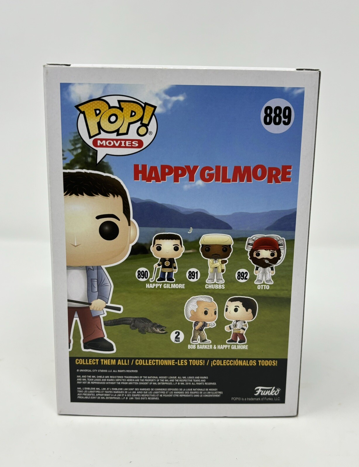 Adam Sandler Autographed Rare Inscription Happy Gilmore Funko Pop Beckett