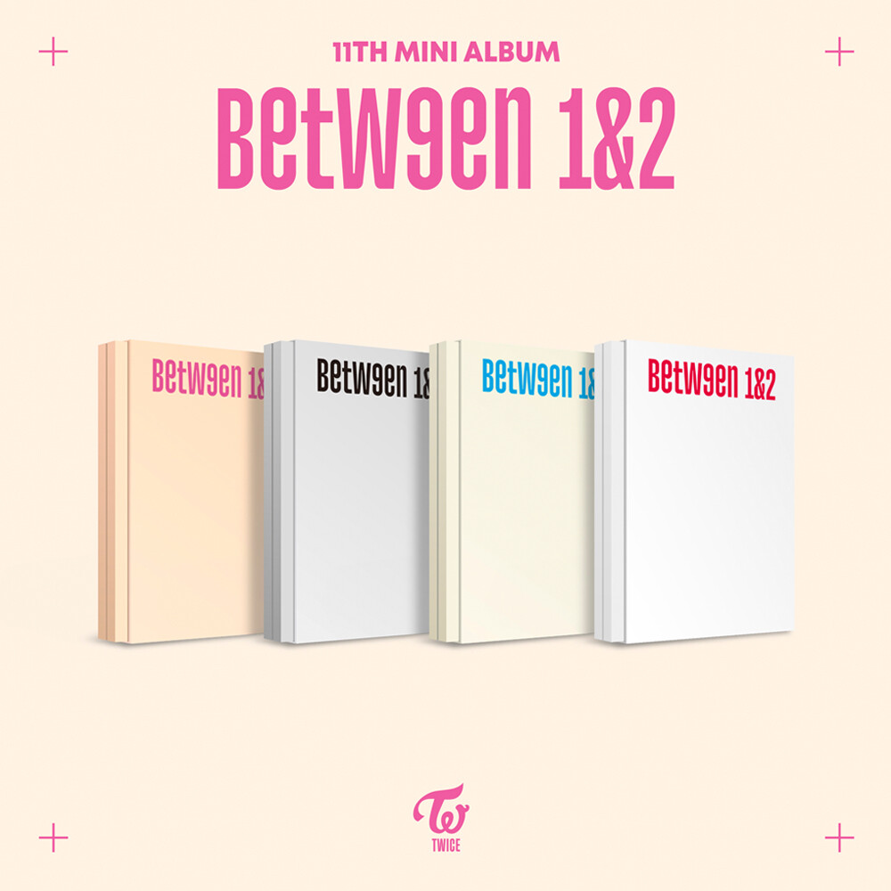 TWICE BetWeen 1&2 11th Mini Album CD+Photobook+Photocard+Etc+Tracking Number