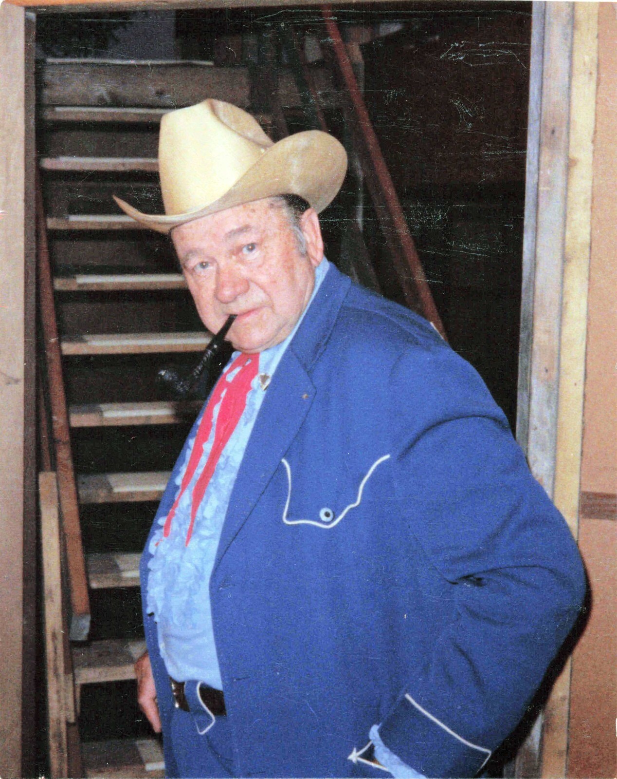 Tex Ritter VINTAGE Candid 3.5×5 Photo RARE CM109