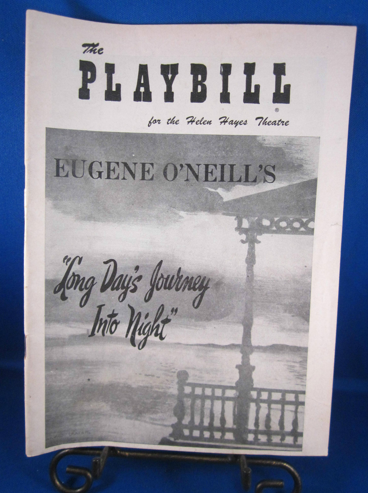Vintage Playbill LONG’S DAY’S JOURNEY INTO NIGHT 4 Helen Hayes Theatre Apr 15/57