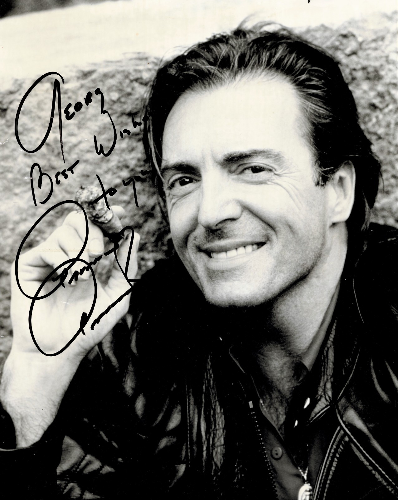 Armand Assante as “GOTTI” – Emmy Winner – Authentic AUTOGRAPH Signed 8×10 Photo