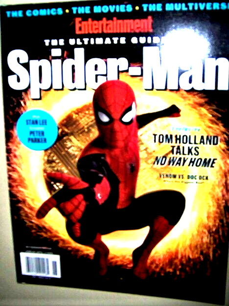 Entertainment Weekly Ultimate Guide to Spider-Man Mag 2022 Tom Holland Stan Lee