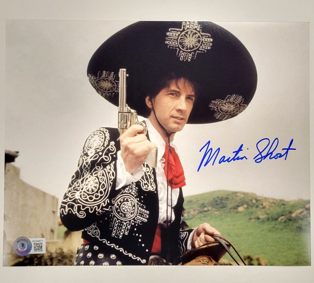 Martin Short signed Three Amigos 8×10 photo autograph ~ Beckett BAS Holo