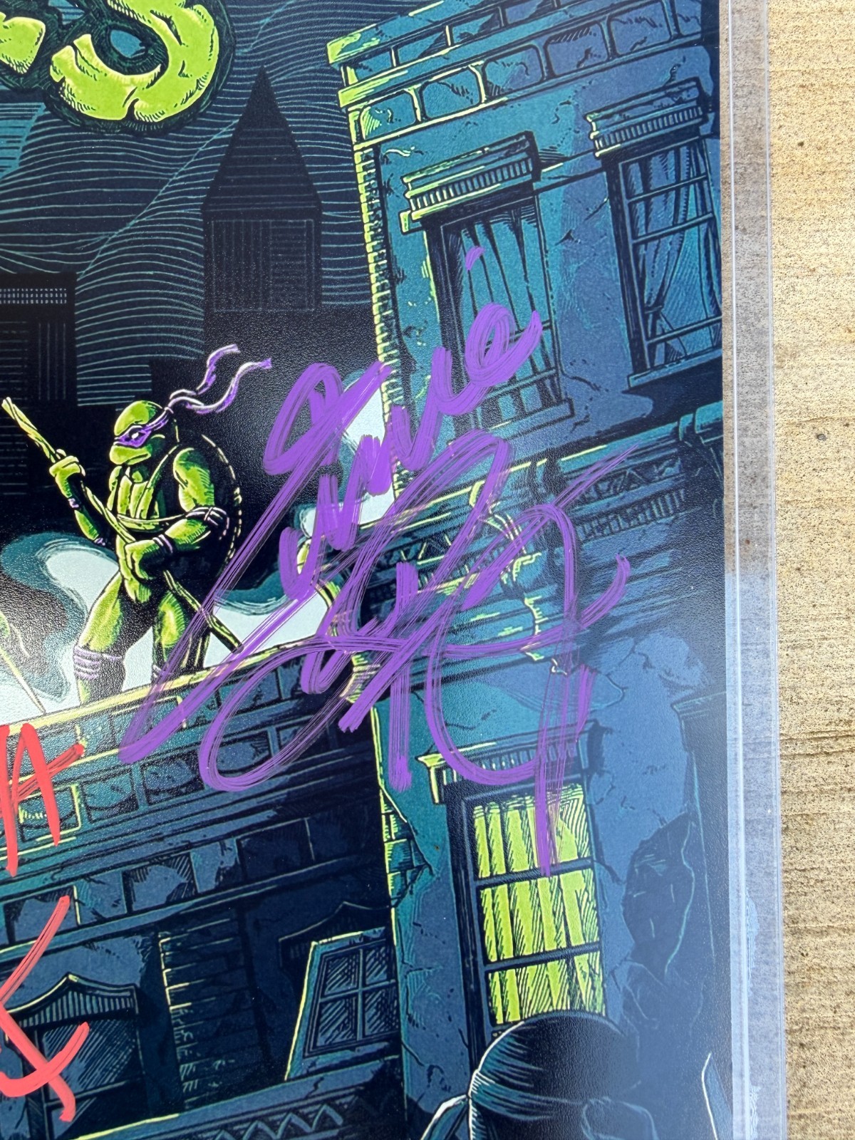 Signed TMNT Photo 11×17 Tochi, Reyes Jr., Scott, Rist, Chau Official Pix COA