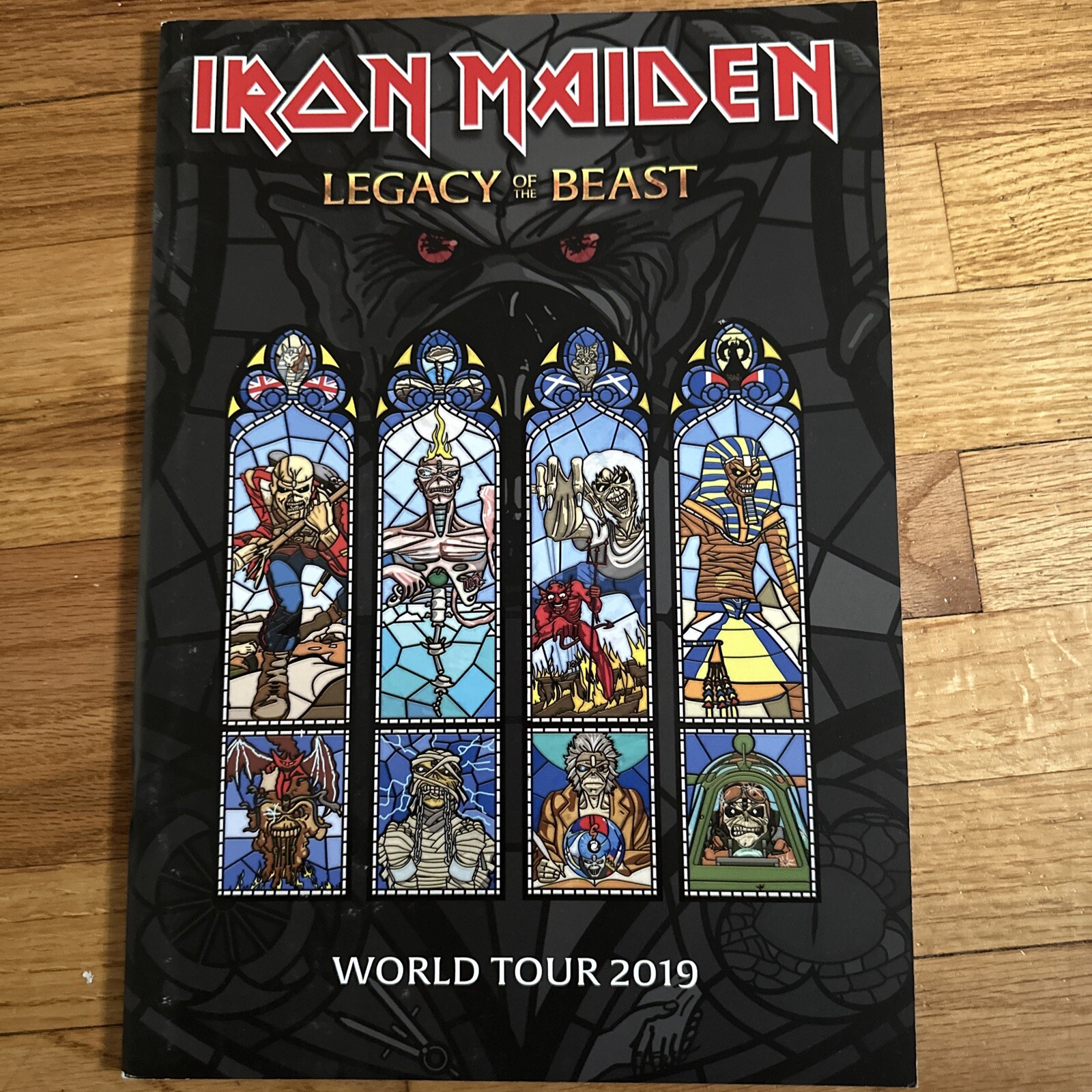 Iron Maiden Official 2019 Pamphlet Booklet Legacy Of The Beast New