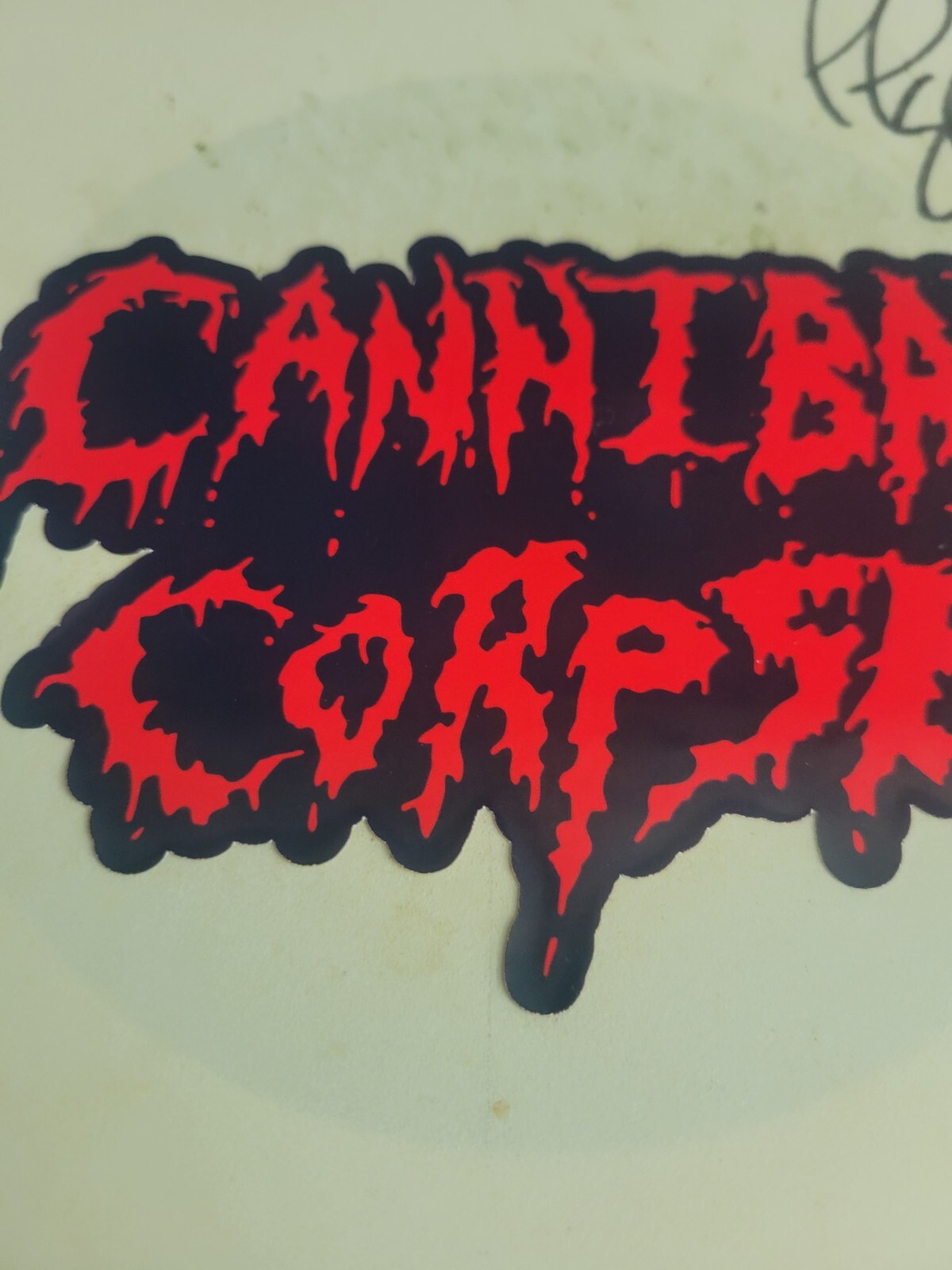 Cannibal Corpse Signed Drumhead +xxxl shirt/patch (Death Metal, Heavy Metal)