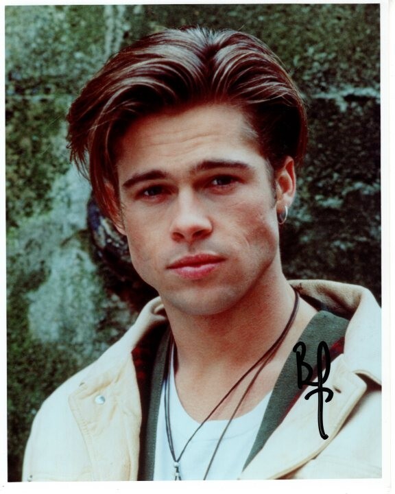 BRAD PITT Signed Autographed 8×10 Photo w/ Hologram COA