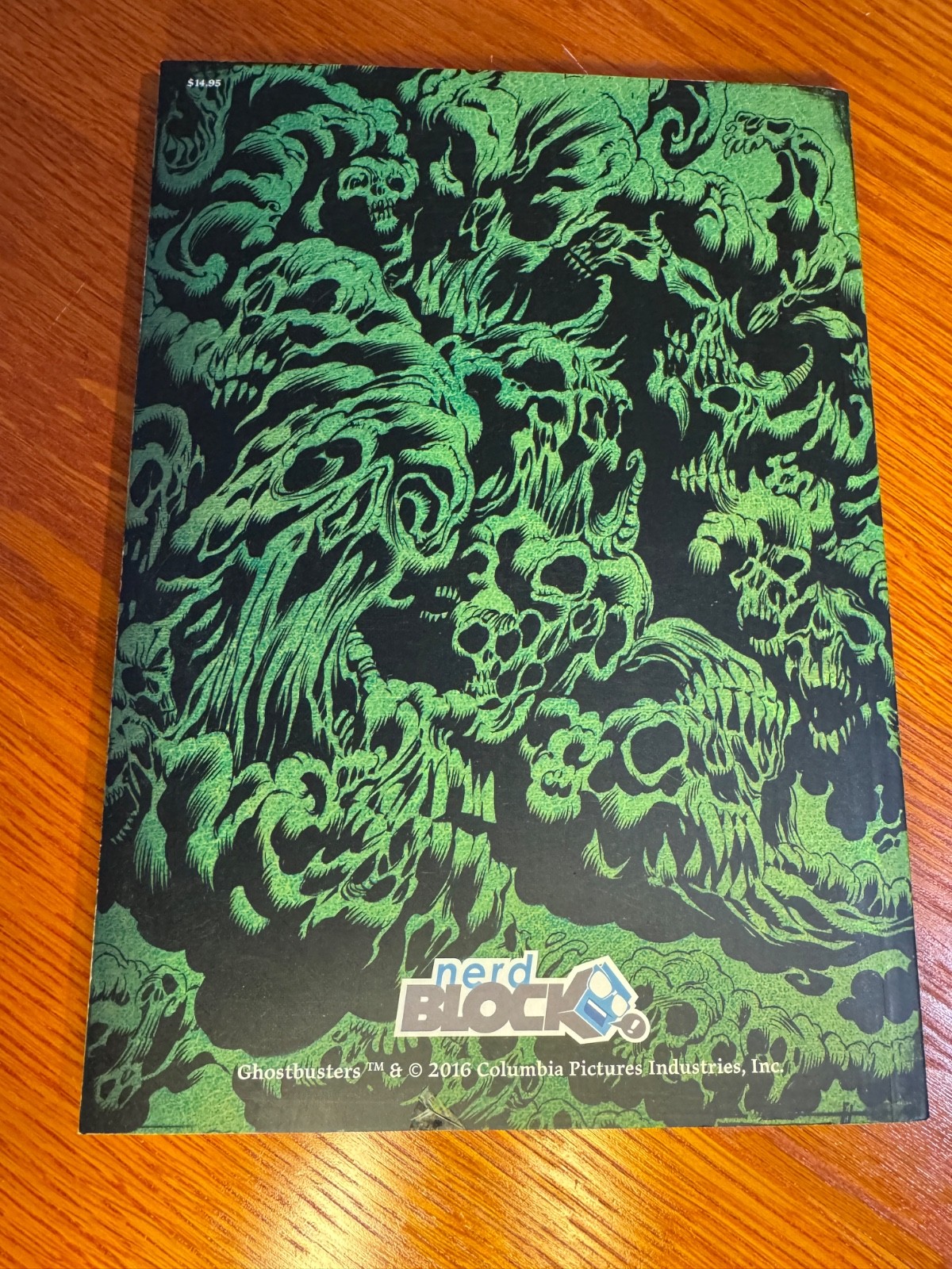 Tobin’s Spirit Guide: Official Ghostbusters Edition (Green Variant Cover) 2016