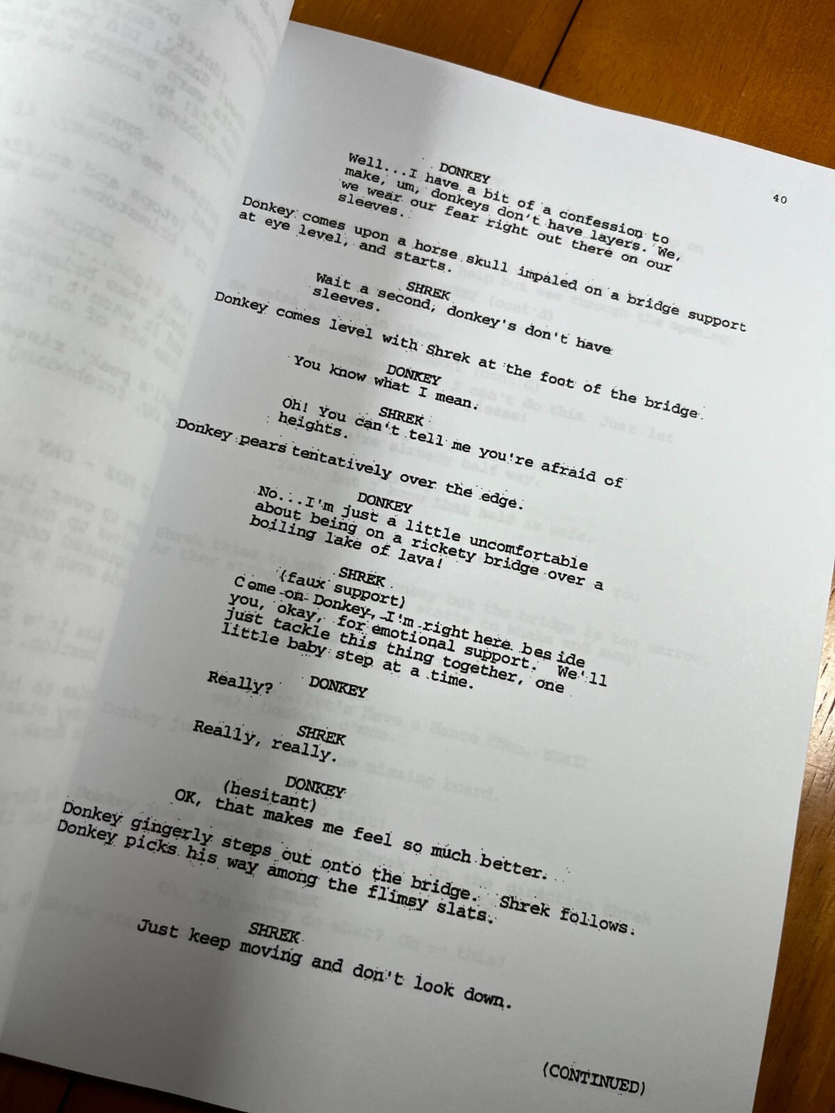 Shrek Script Cast-Signed- Autograph Reprints- 110 Pages- Full Script- Mike Myers