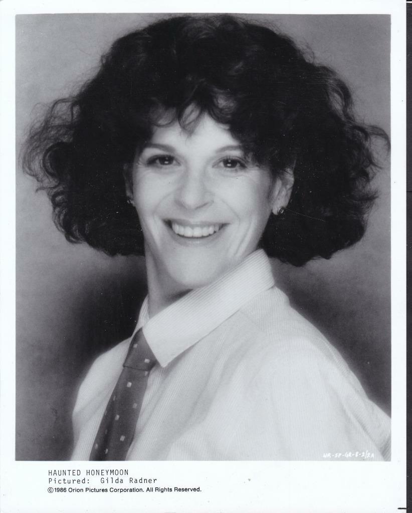 Gilda Radner face closeup Haunted Honeymoon 1986 original movie photo 31462