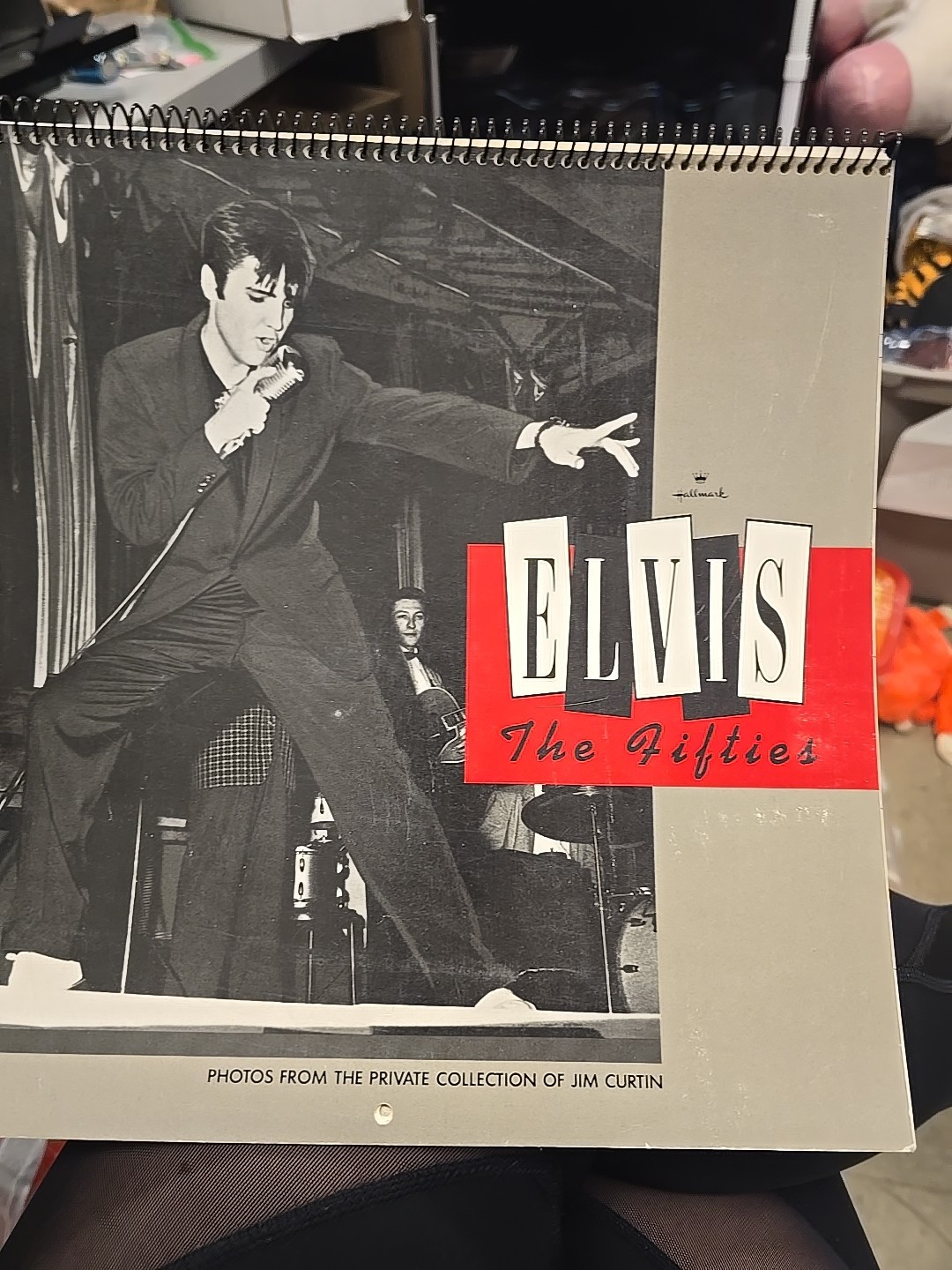Vintage 1992 ELVIS PRESLEY Elvis The Fifties Wall Calendar 12 Months Hallmark