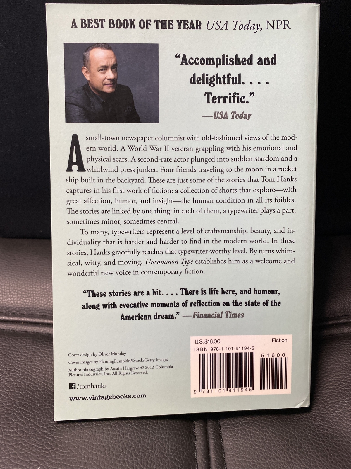 Tom Hanks *SIGNED* Uncommon Type Book – Hollywood Icon & Actor