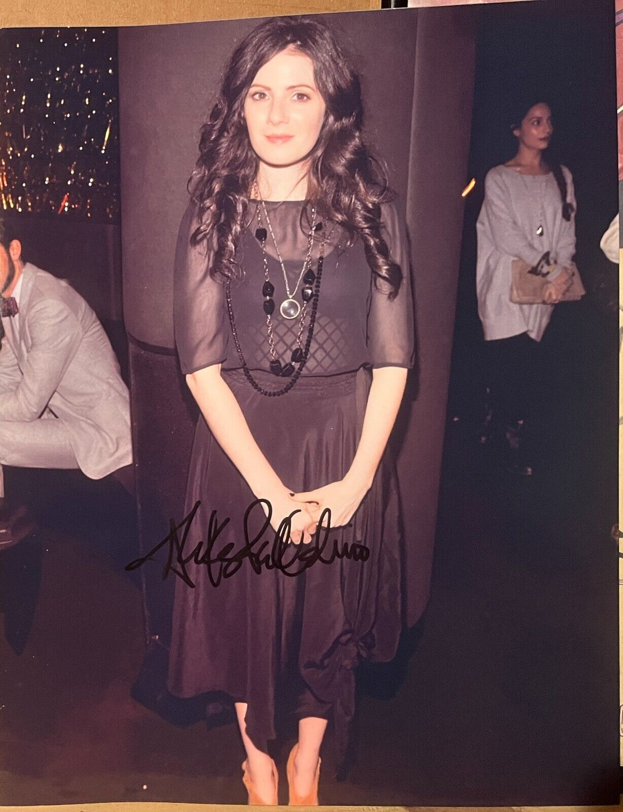 ALEKSA PALLADINO Signed glossy 8 1/2 x 11 color photo – BOARDWALK EMPIRE