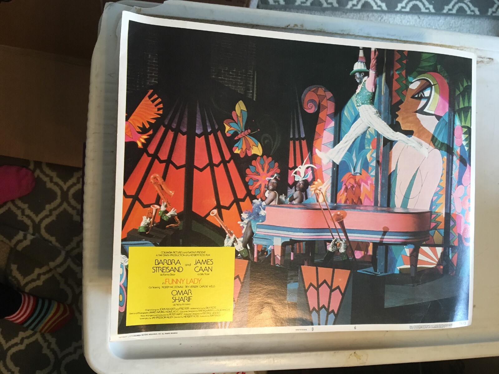 Funny Lady Motion Picture Promo Advertising Poster 1974 Columbia Pictures #2
