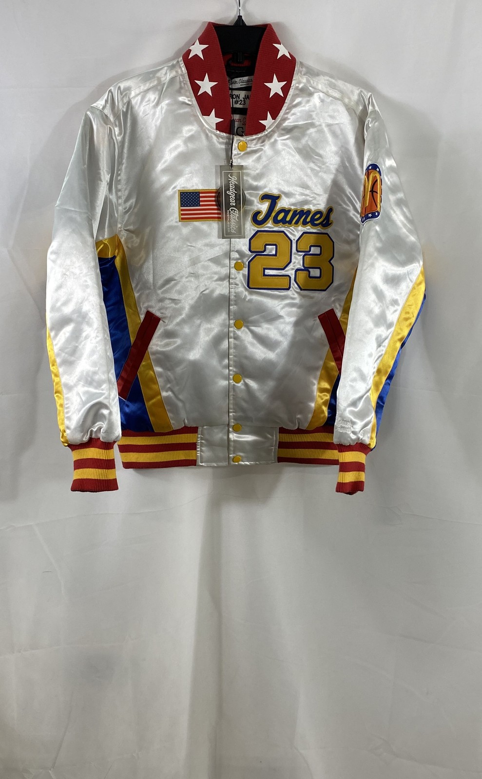 Headgear Classics LeBron James McDonald’s All American Varsity Jacket Sz S NWT