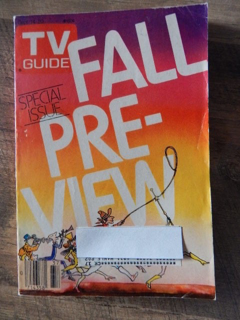 COMPLETE 1980s TV Guide Fall Preview Issues 1980-1989 LOT of 12 Magazines TOTAL!
