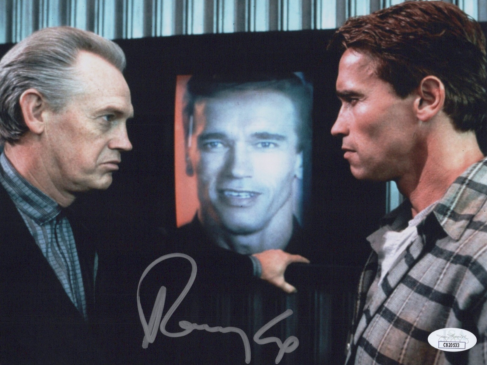 RONNY COX Signed 8X10 TOTALL RECALL Photo COHAAGEN Autograph JSA COA CERT