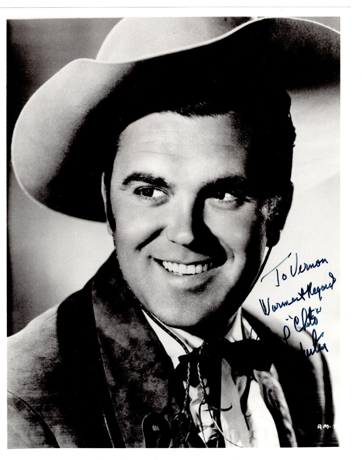 Richard “Chito” Martin Signed 8 x 10 Photo / Autographed Westerns Actor