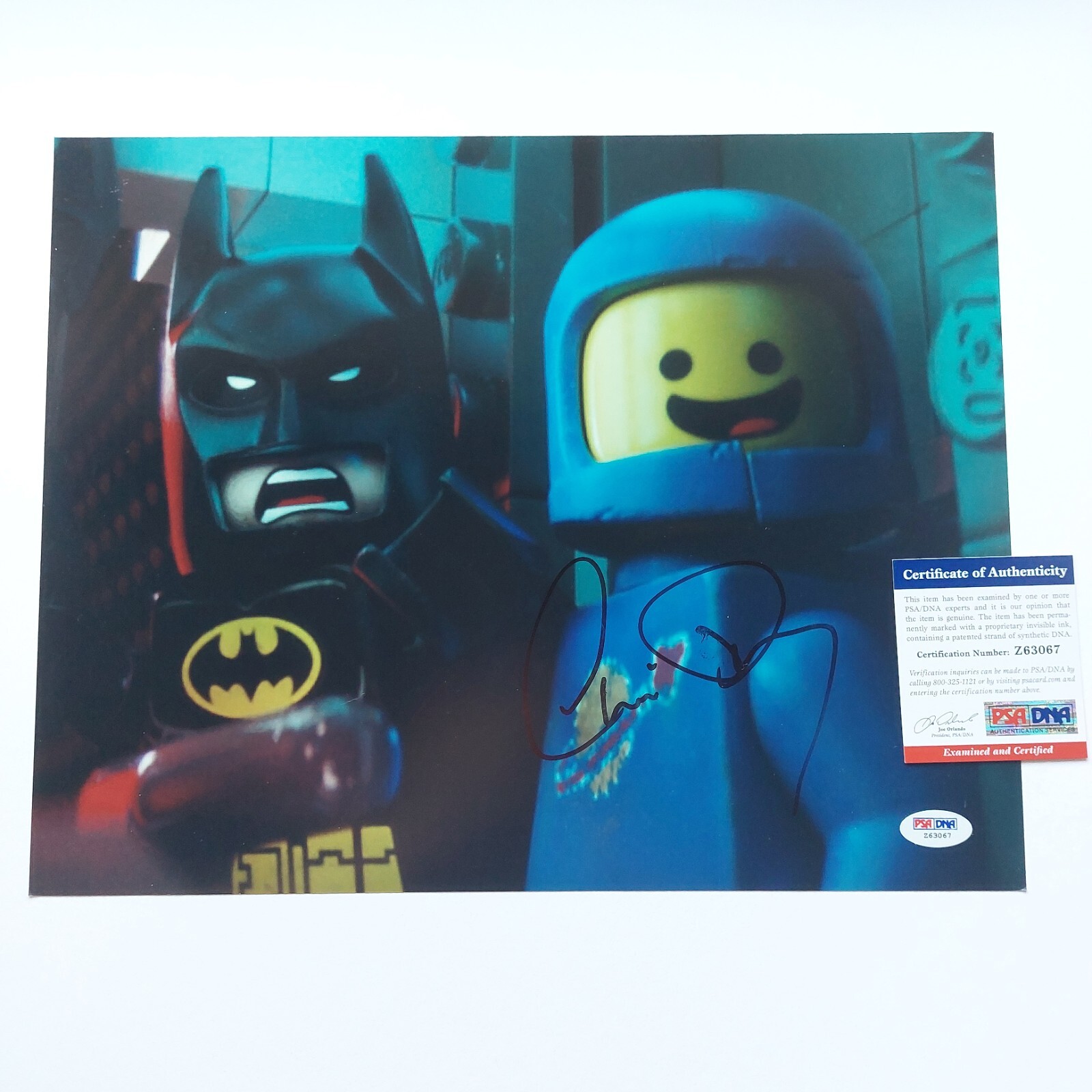 Charlie Day Signed 11×14 Photo PSA COA voice of Benny Lego Movie Always Sunny