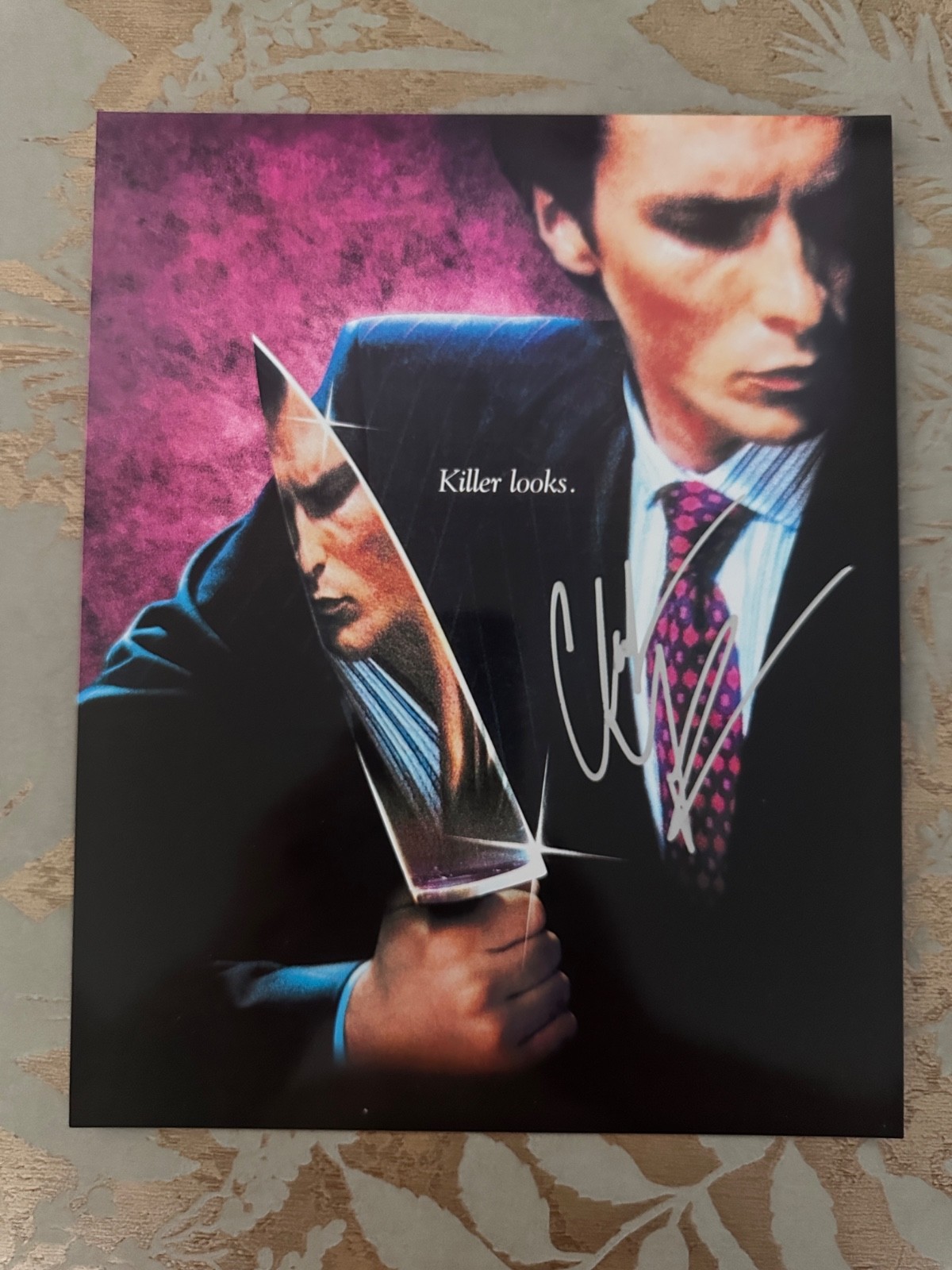 American Psycho Signed 8×10 Movie Photo
