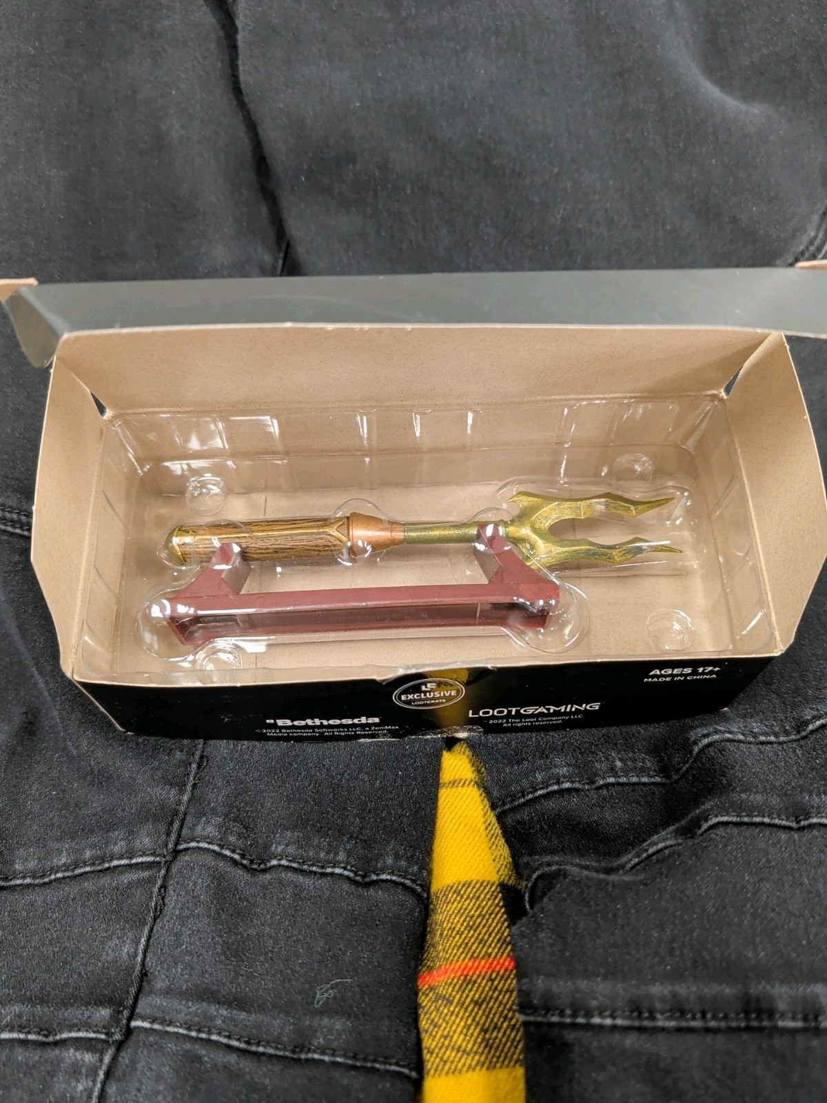 The Elder Scrolls Fork Of Horripilation Replica Loot Gaming Crate Bethesda