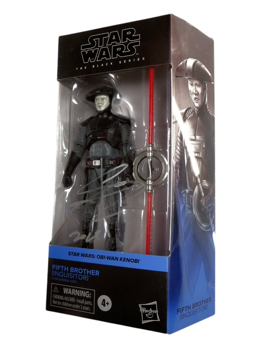 Sung Kang Signed Autographed Action Figure Obi Wan Kenobi Star Wars BAS BS75634