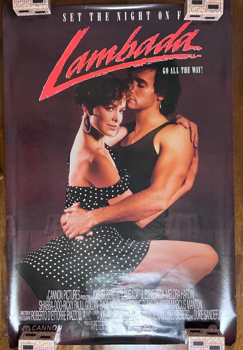 ROLLED LAMBADA 1990 MOVIE POSTER 27×41 J. EDDIE PECK MELORA HARDIN