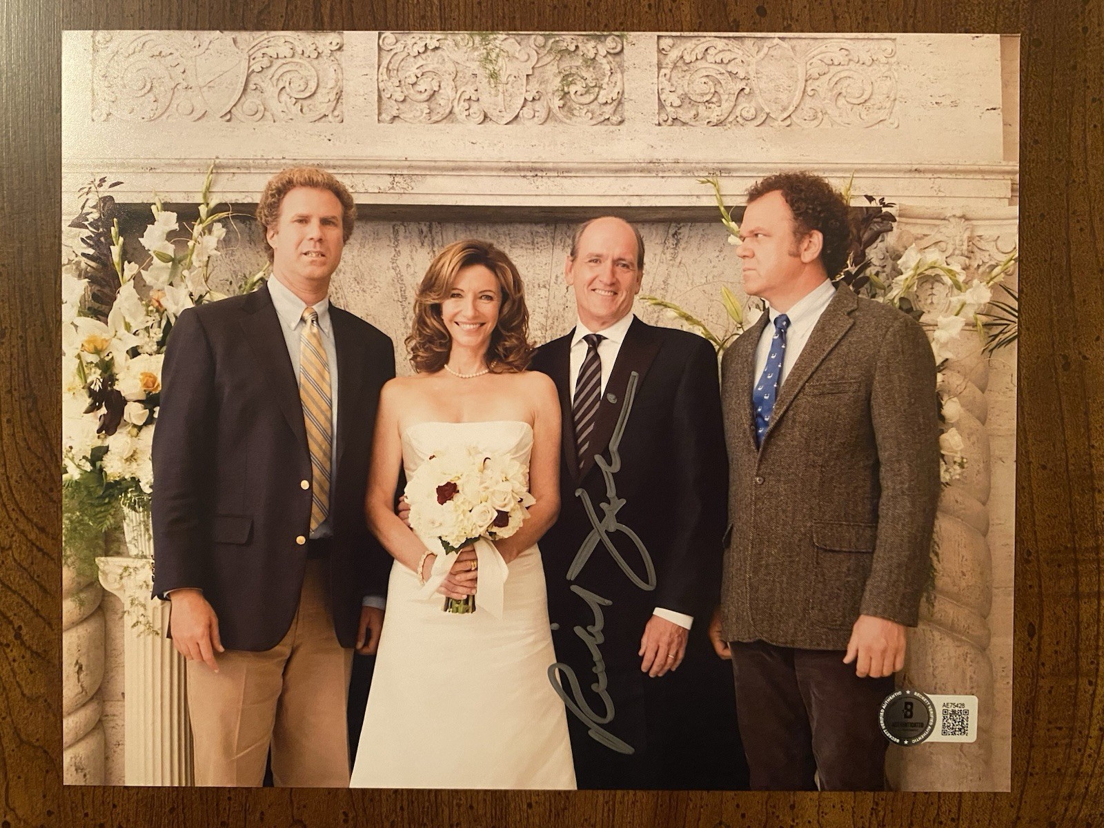 Richard Jenkins Signed Autographed 10×8 Step Brothers Photo Beckett BAS
