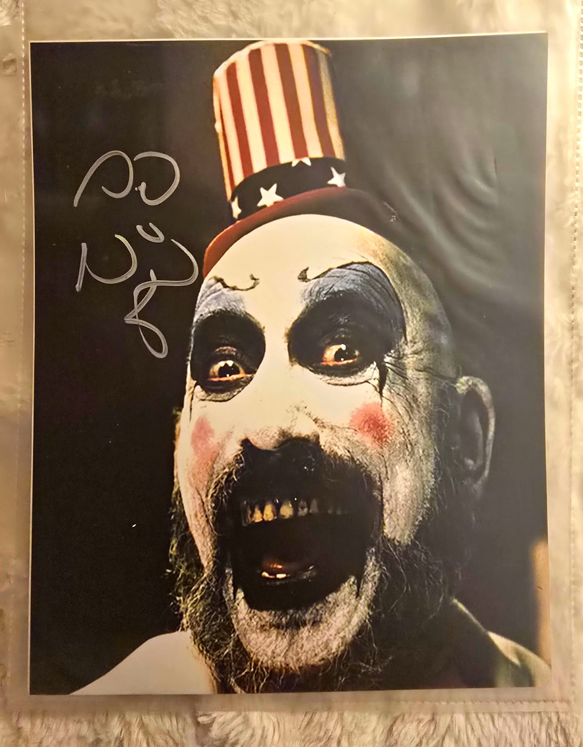 Authentic -Sid Haig Signed By Him 8×10 Photograph