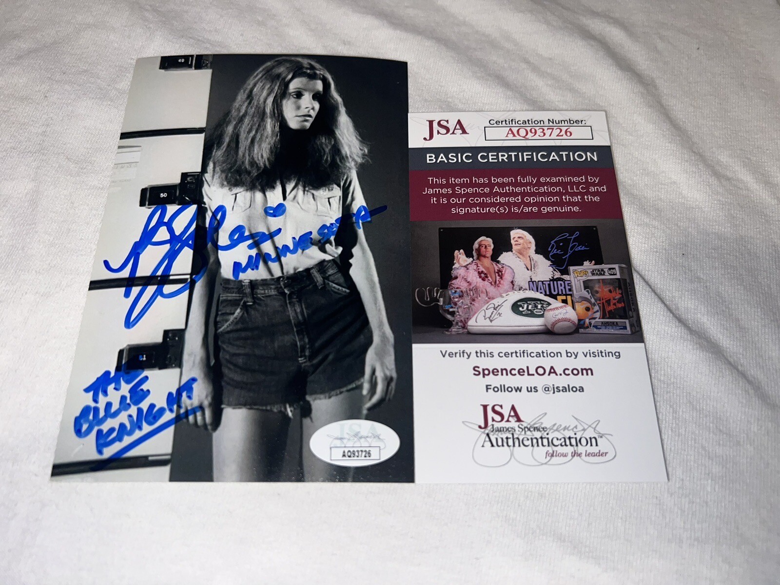 P J Soles Signed 4×6 Photo Hollywood Actress Star Beautiful JSA Auth #3
