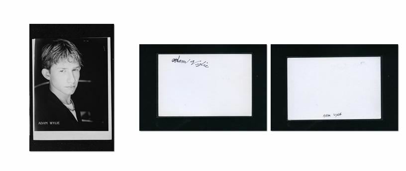 Adam Wylie – Signed Autograph and Headshot Photo set – Picket Fences