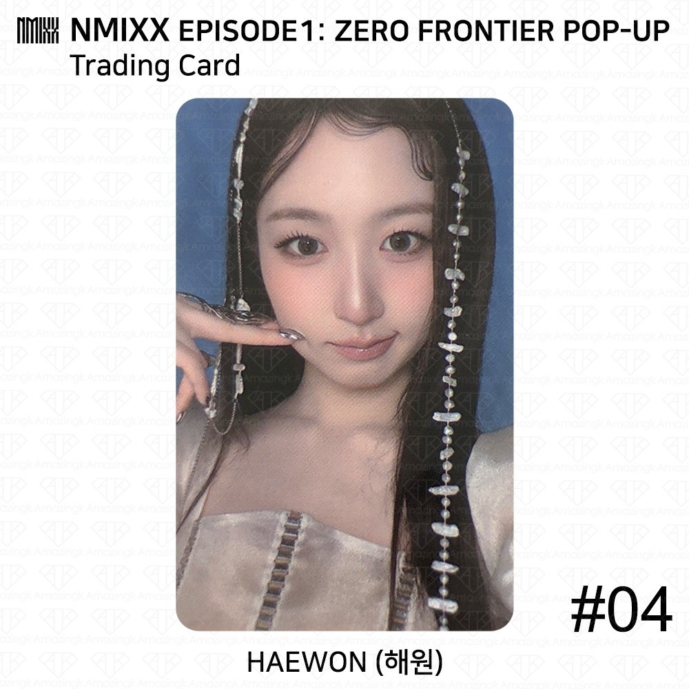 NMIXX EPISODE 1 ZERO FRONTIER POP-UP STORE Official Random Trading Card KPOP