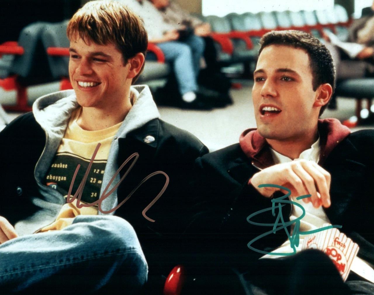 Matt Damon Ben Affleck autographed 8×10 Photo signed Picture with COA