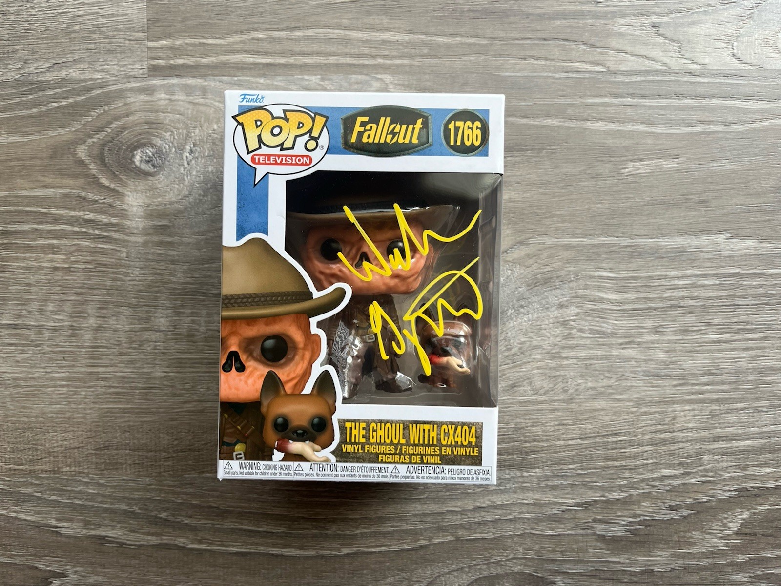Walton Goggins Signed Ghoul Fallout Funko Pop JSA COA CX404 #1766