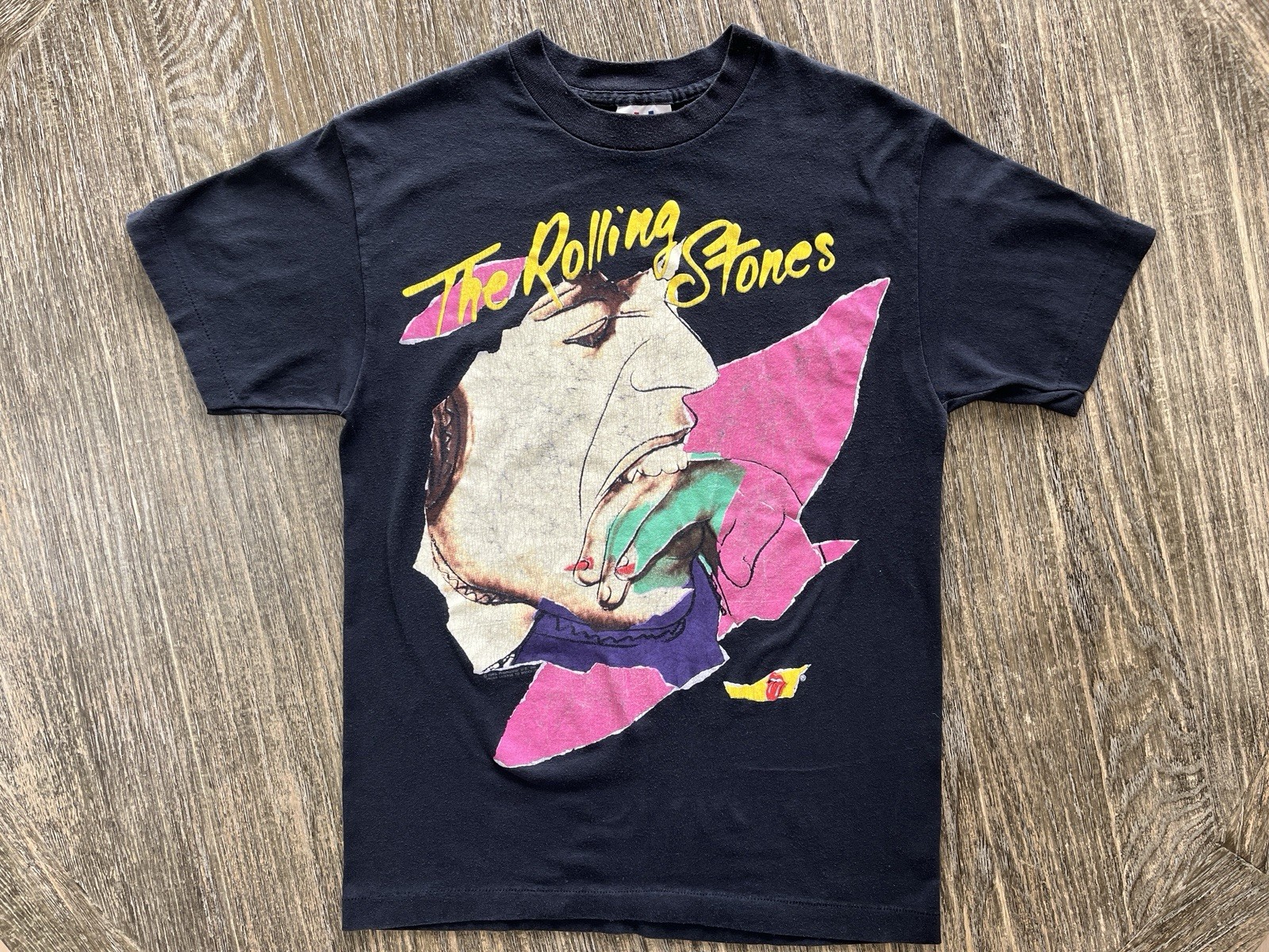 *Super Rare Rolling Stones Love You Live Vintage Tee Shirt T-Shirt Mick Jagger*