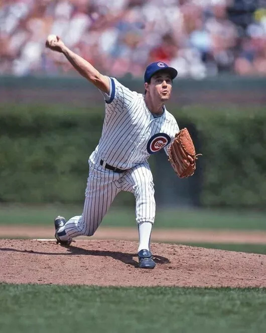 1991 Chicago Cubs Greg Maddux Baseball 8×10 PHOTO PRINT