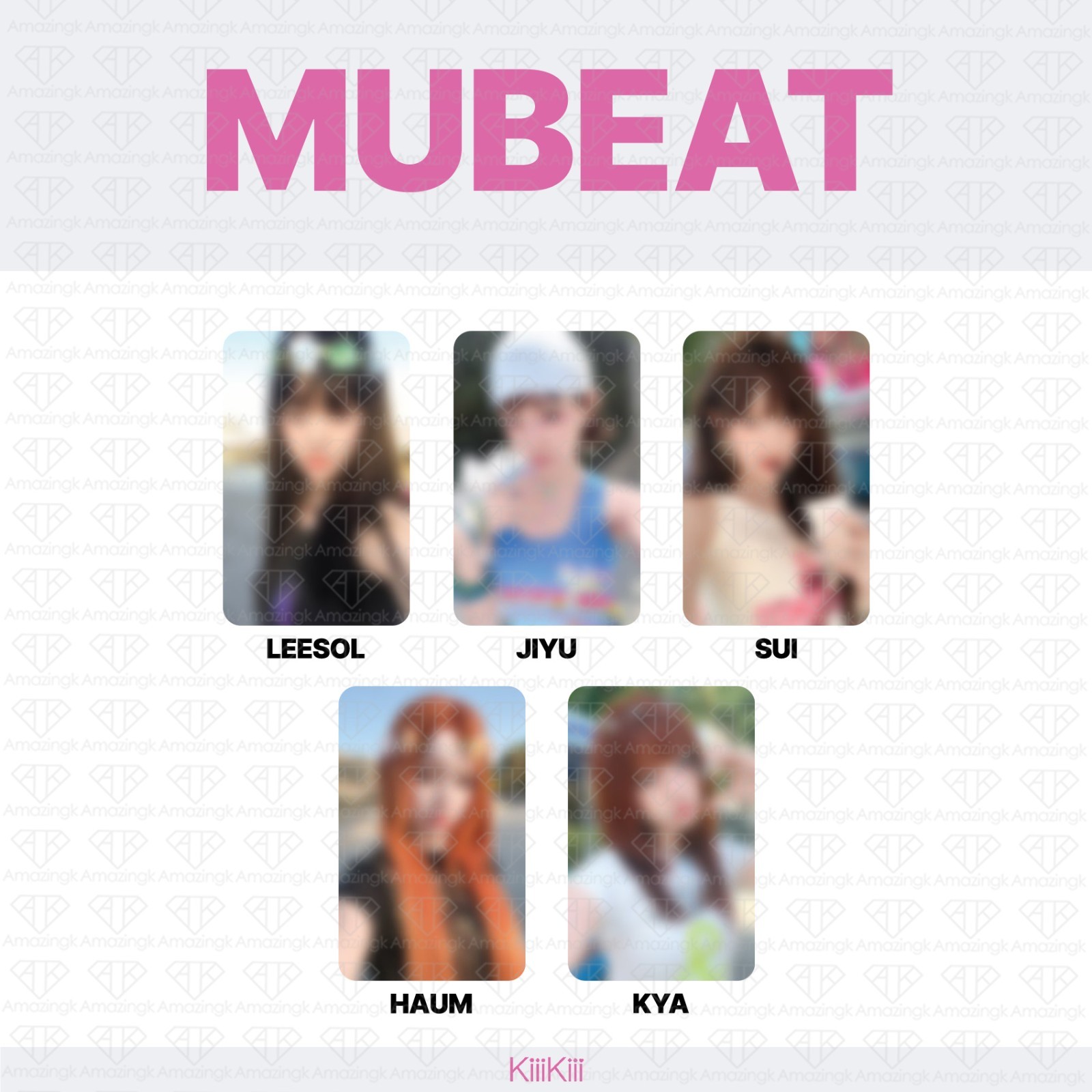 [PreSale] KiiiKiii The 3rd EP Why KiiiKiii MubeatMall Fan Sign Event Photocard