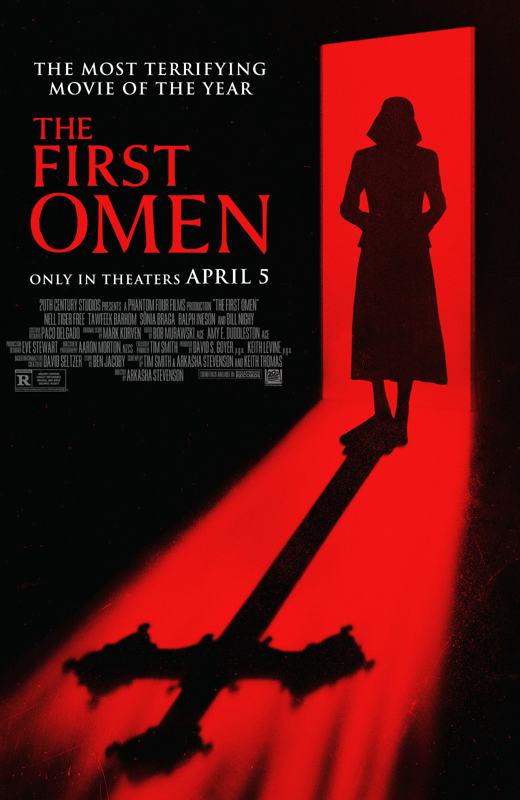 2024 The First Omen Movie Poster 11×17 Supernatural Psychological Horror
