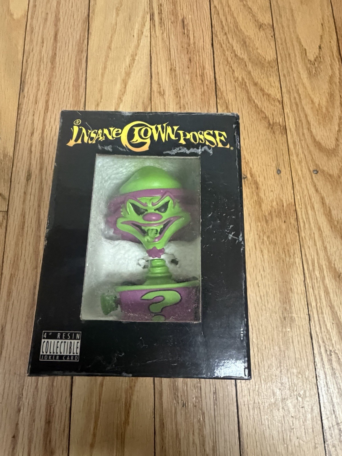 Vtg 2006 3.5” Insane Clown Posse ICP Riddle Jack In Box Statue Figure NEW
