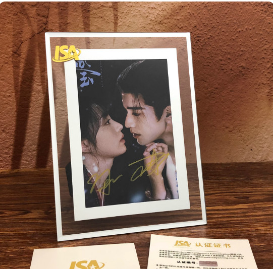 FOR Pursuit of Jade Zhang Linghe &Tian Xiwei’s signature photo !!HOT