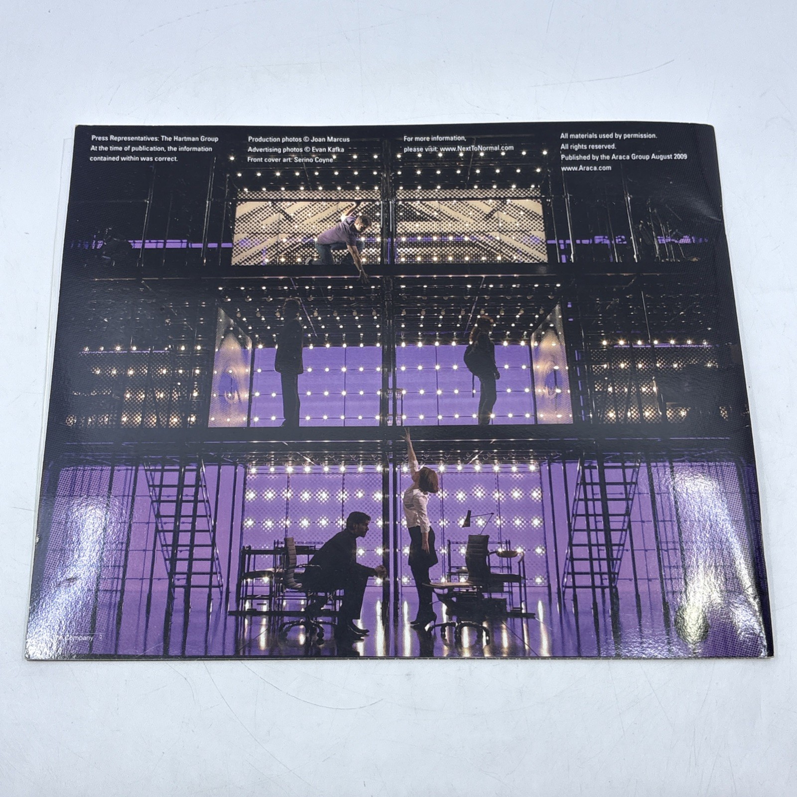 Next To Normal Broadway Bundle Signed Playbill Souvenir Book & Vocal Selections