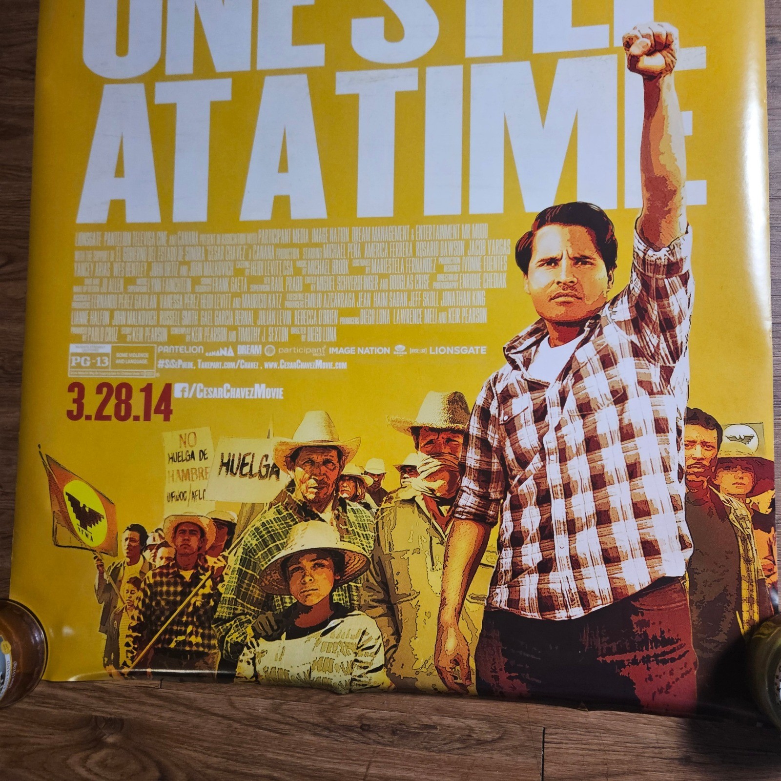 Cesar Chavez 2014 Original One Sheet Movie Poster 27×40 Michael Peña D/S