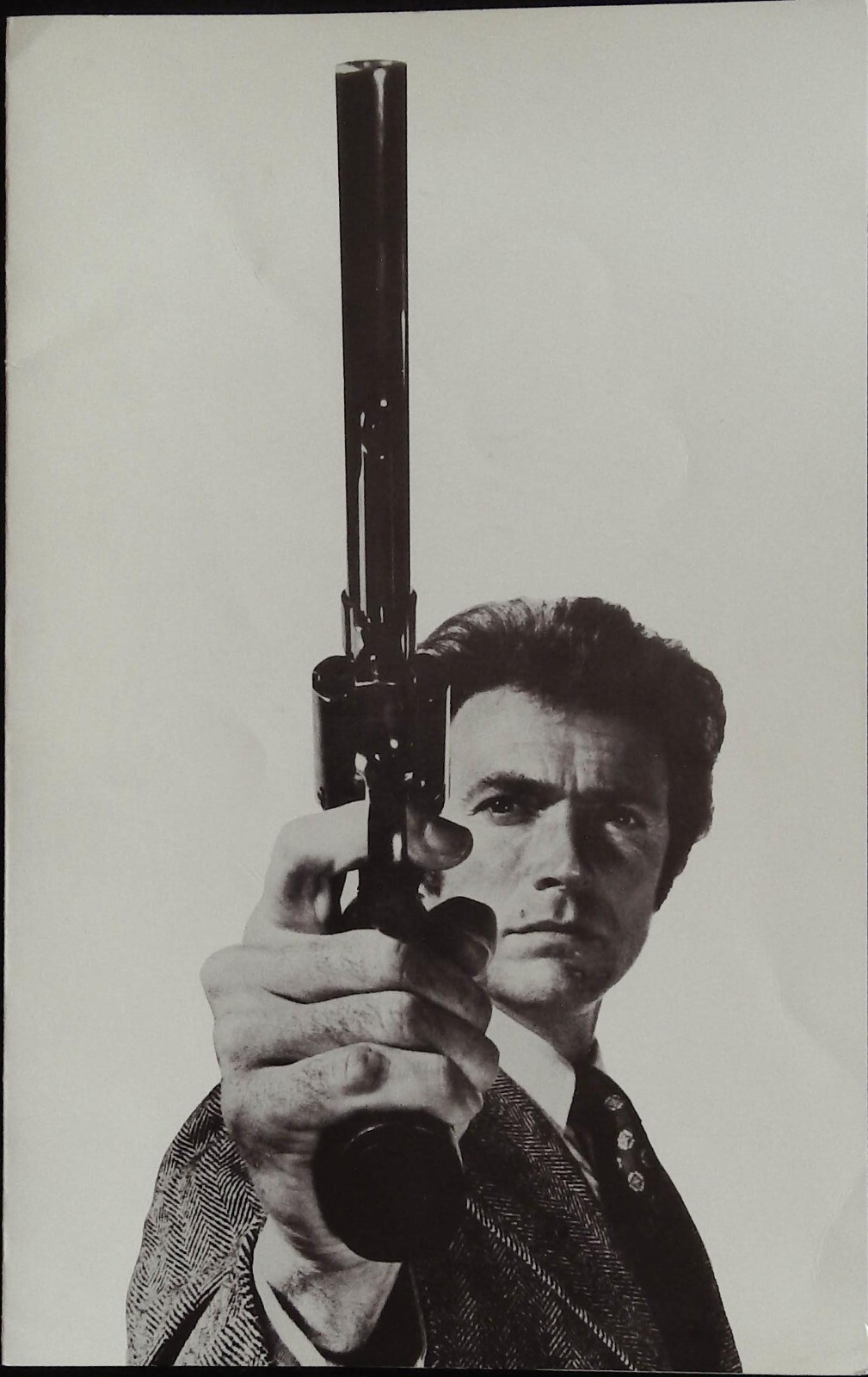 Magnum Force Screening Program 1973 Clint Eastwood by Halsman, ultra rare!