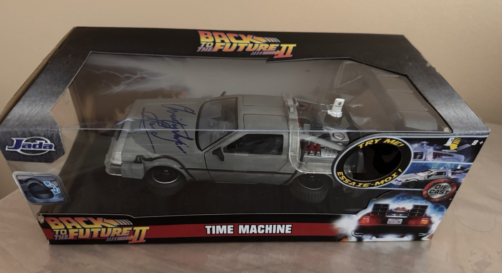 Christopher Lloyd Signed “Back to the Future II” DeLorean Time Machine:Beckett