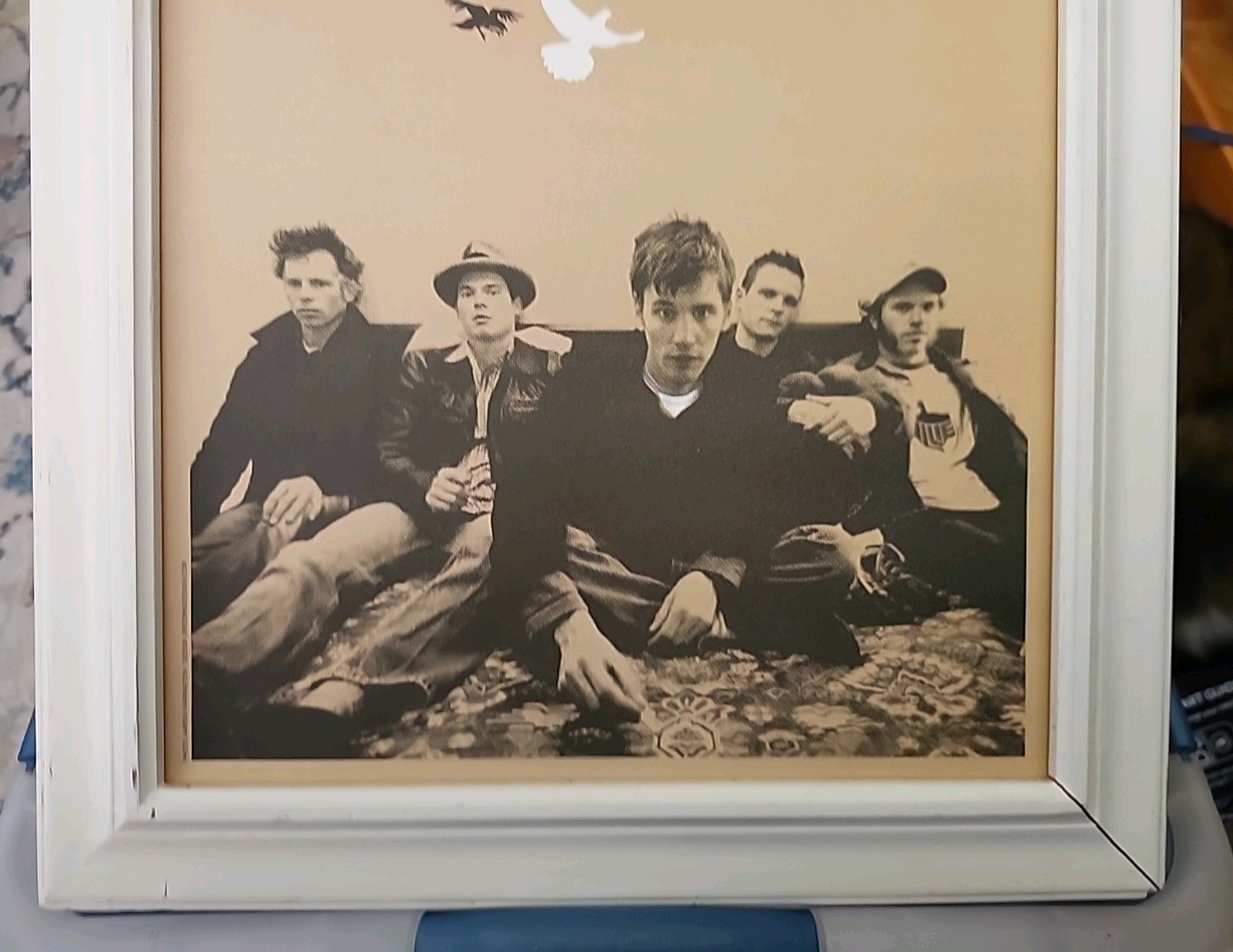 Aaron Farrington Old Crow Medicine Show Print (c. 2008) – Original Lineup–Framed