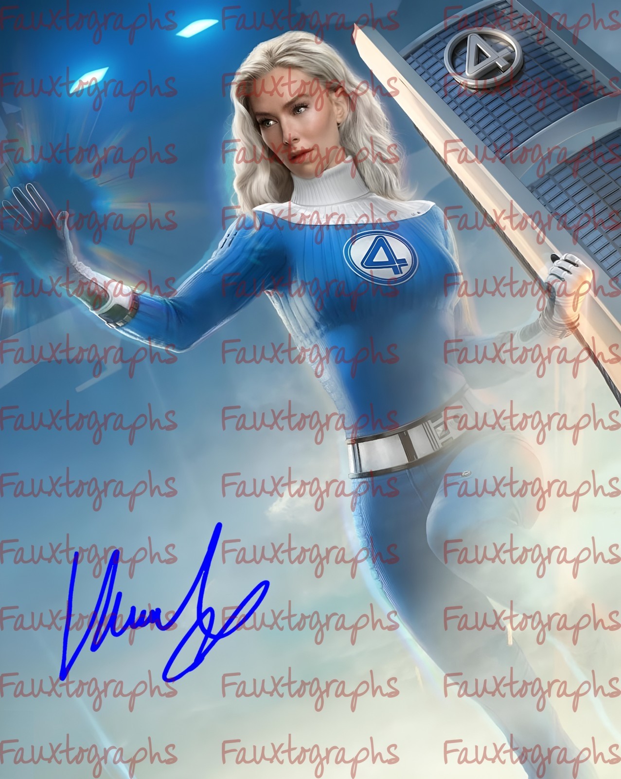 VANESSA KIRBY Signed 8×10 FANTASTIC FOUR Autograph! REPRINT! #2 Avengers