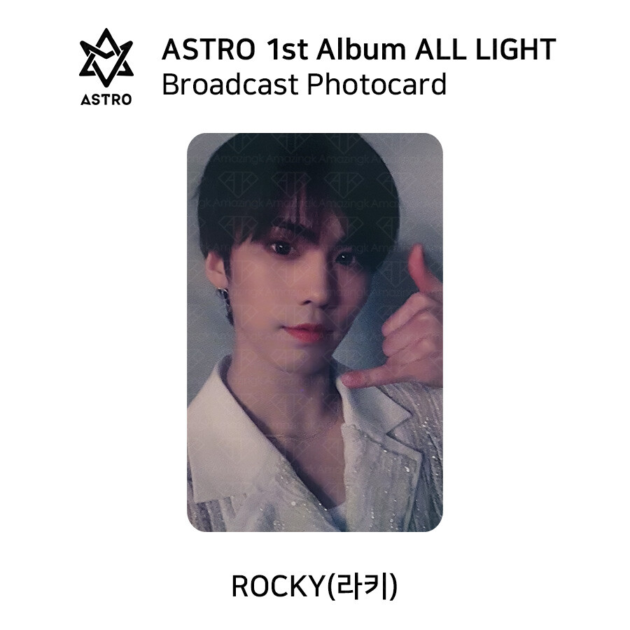ASTRO – 1st Album All Light Broadcast Photocard