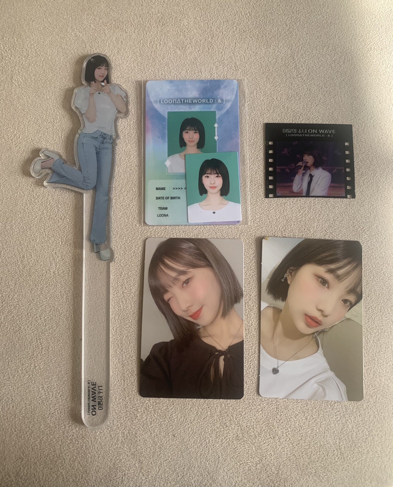 LOONA MMT [&] ON:WAVE D&D Yeojin 5pc Set VVIP