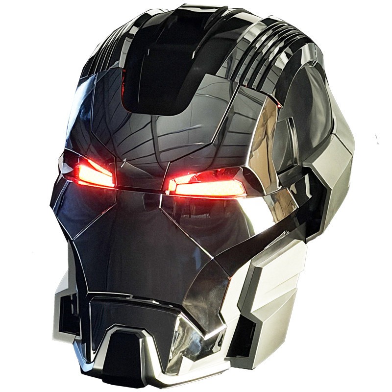 Iron Man MK17 Heart breaker Helmet Silver English 1/1 Wearable Voice-controll