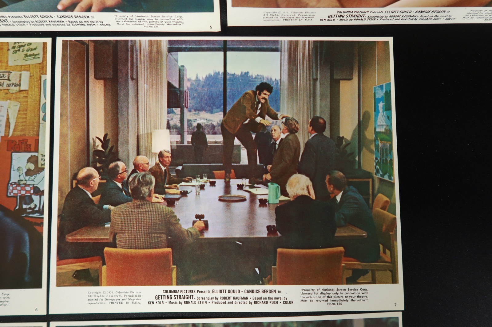 Getting Straight 1970 Lobby Cards Mini Stills 8 x 10 NSS 70/125 Elliott Gould
